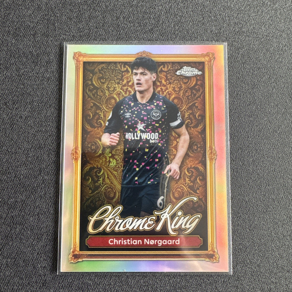 Topps 2026 Premier League Christian Norgaard Chrome King Card