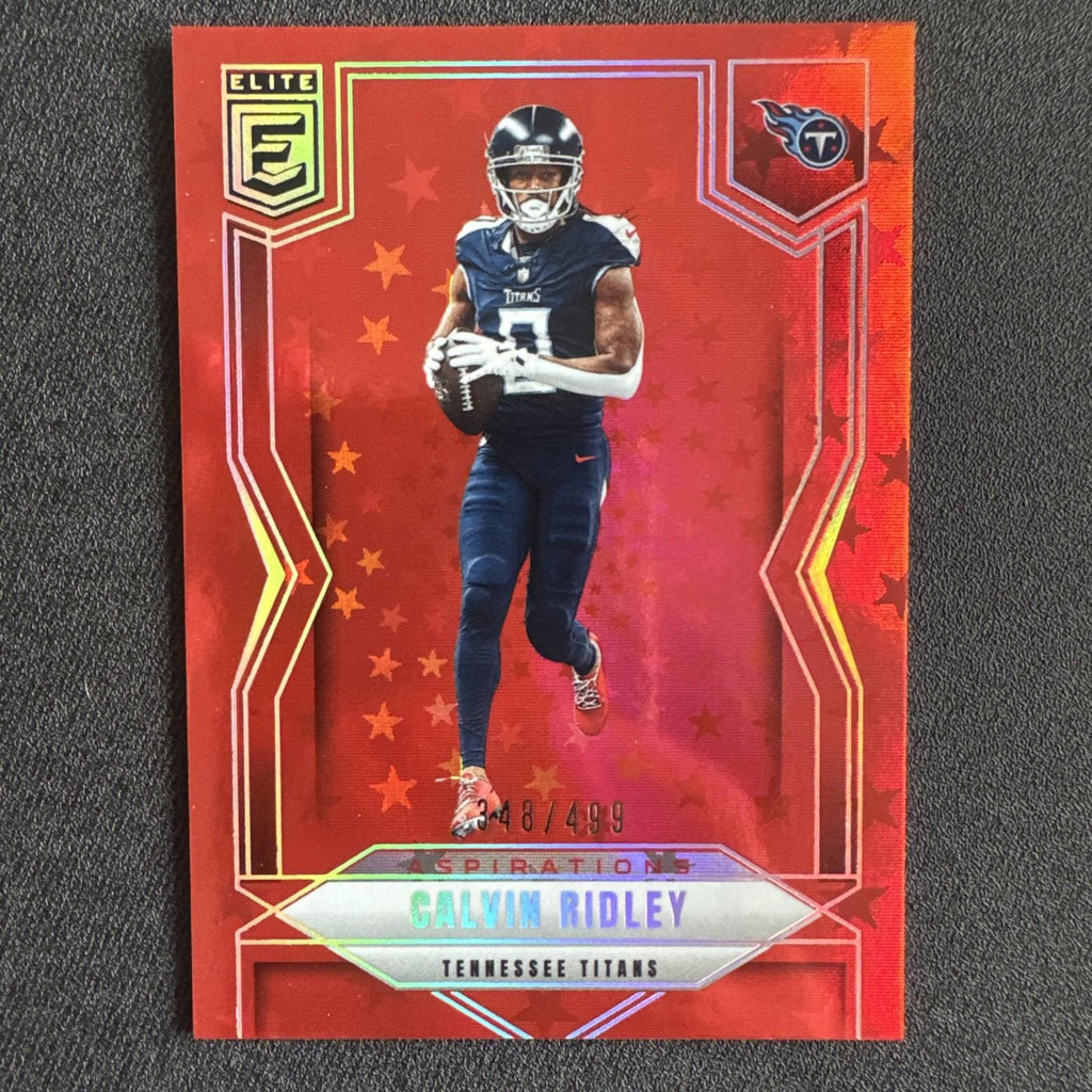 Panini Donruss Elite 2025 Calvin Ridley Tennessee Titans Aspirations Stars /499