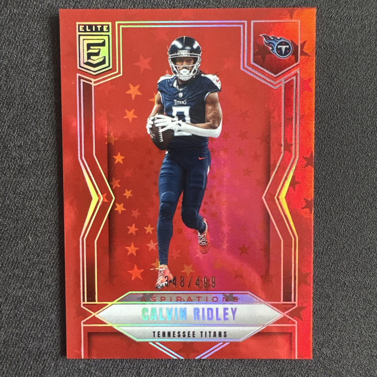 Panini Donruss Elite 2025 Calvin Ridley Tennessee Titans Aspirations Stars /499