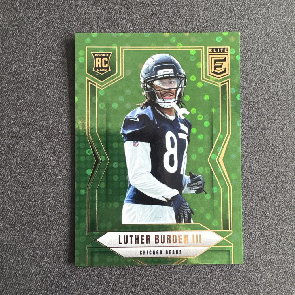 2025 Panini Donruss Elite - Rookies Luther Burden #118 Green Disco (RC)