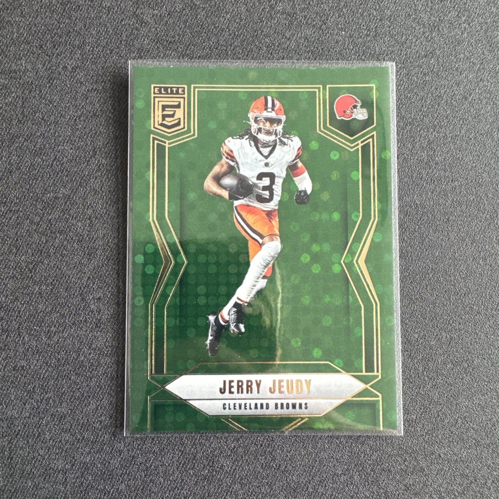 2025 Panini Donruss Elite - Jerry Jeudy #40 Green Disco