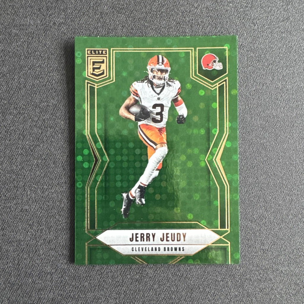 2025 Panini Donruss Elite - Jerry Jeudy #40 Green Disco