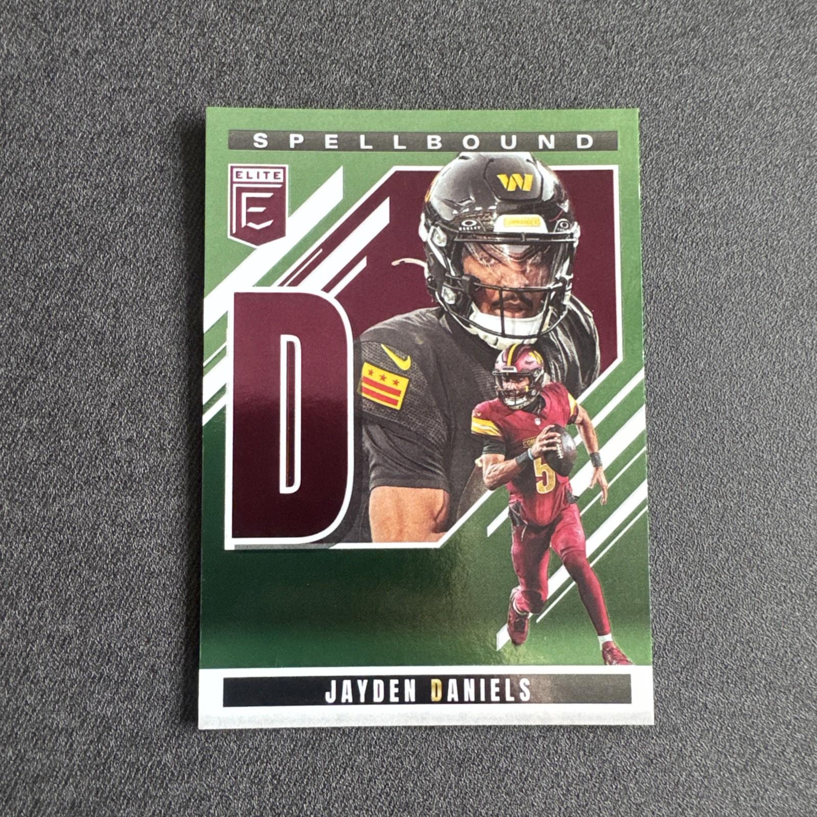 2025 Panini Donruss Elite Series Jayden Daniels Spellbound Washington #8