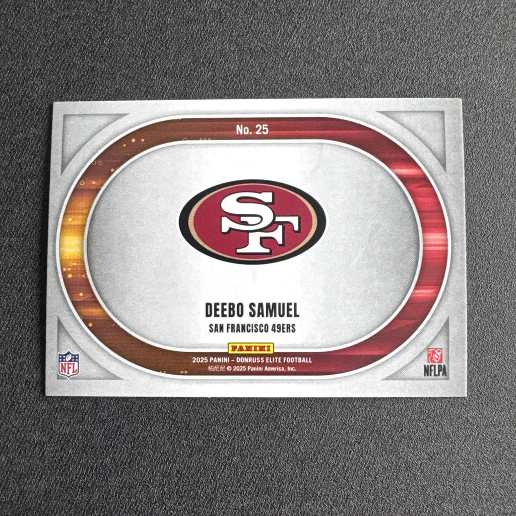 2025 Panini Donruss Elite - Full Throttle Deebo Samuel #25 Green