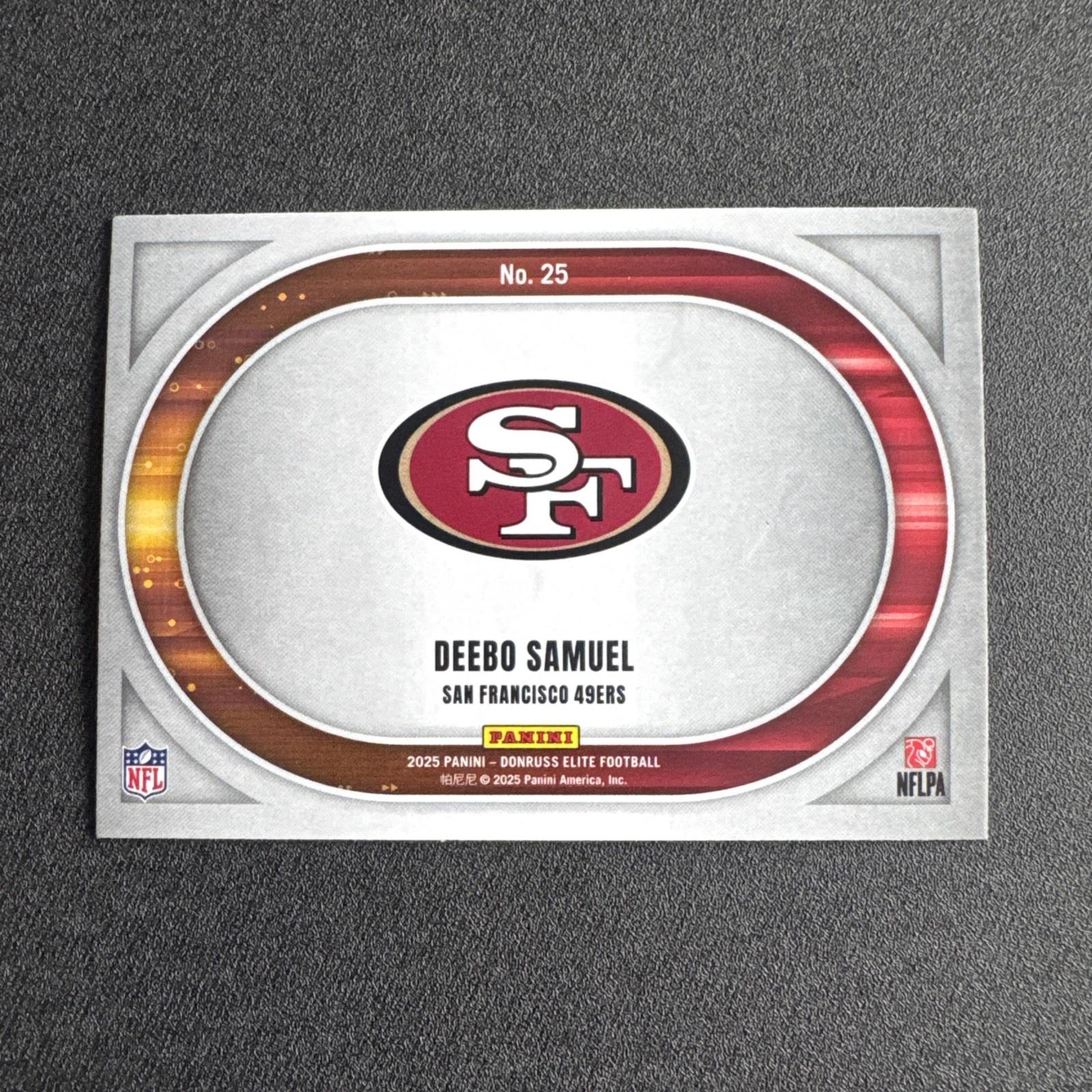 2025 Panini Donruss Elite - Full Throttle Deebo Samuel #25 Green