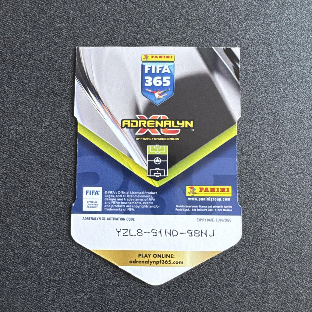 Panini Adrenalyn XL 2026 FIFA 365 Desire Doue Elite Cut Jewel Football Card