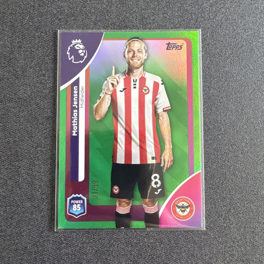 Topps Premier League 2025/2026 Mathias Jensen Brentford Numbered /99