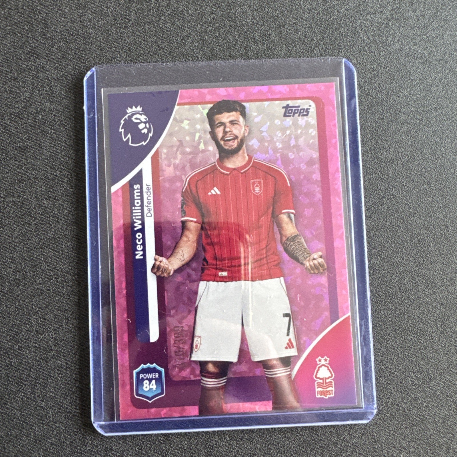 Topps Premier League 2025/2026 Nico Williams Numbered /399