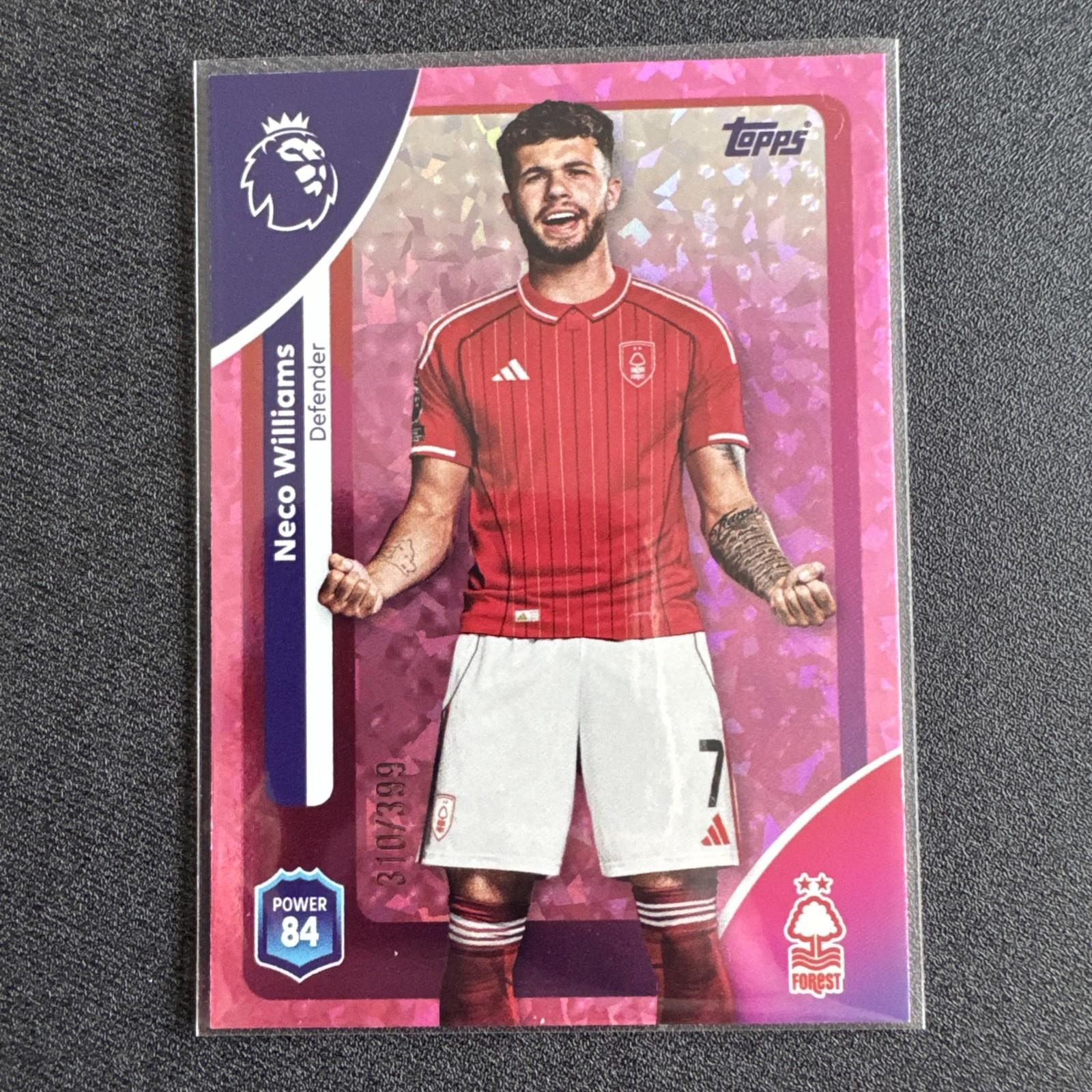 Topps Premier League 2025/2026 Nico Williams Numbered /399