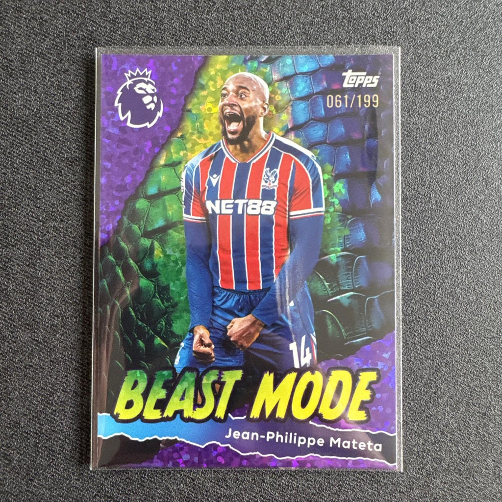 Topps Premier League 2026 Jean-Philippe Mateta Beast Mode 061/199 Numbered