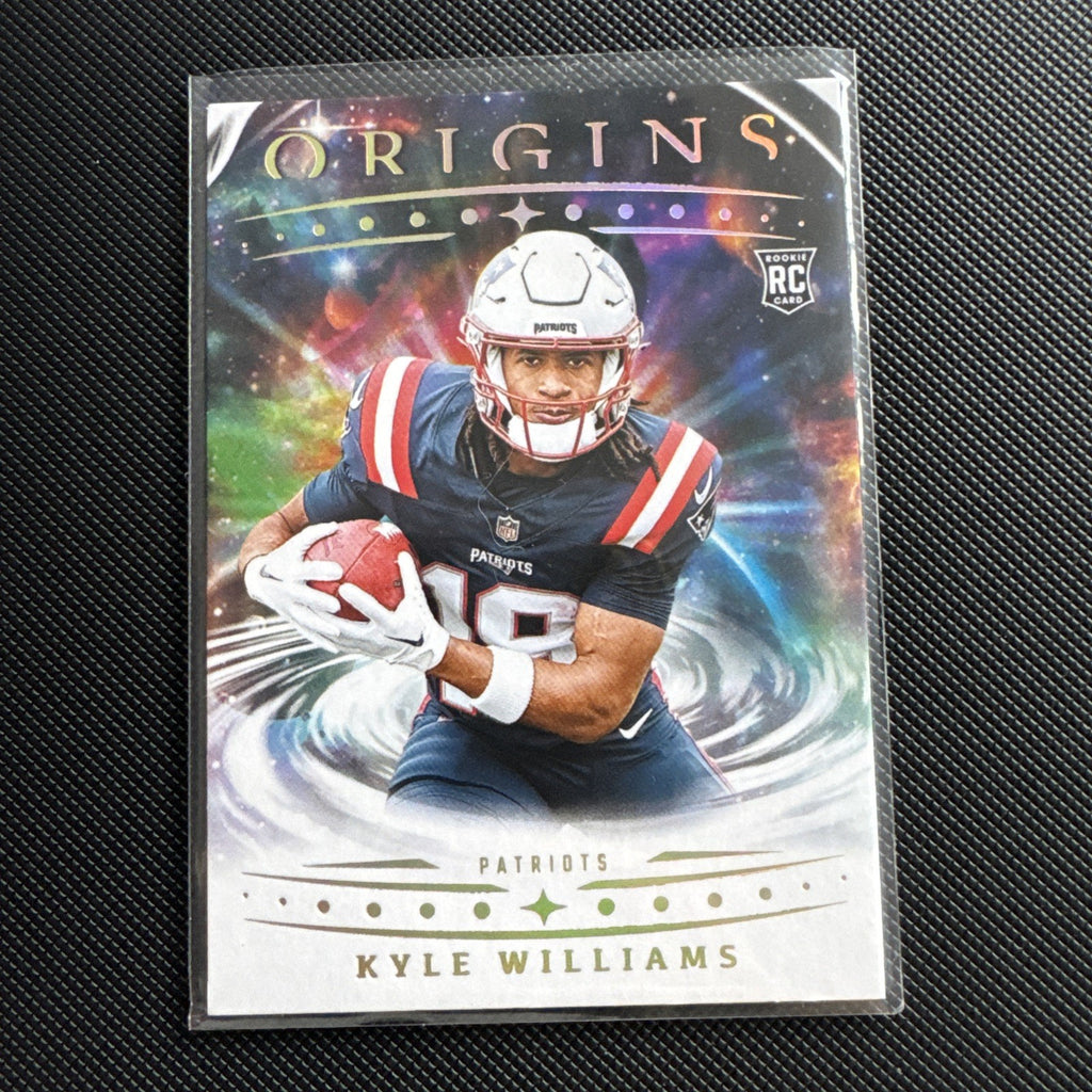 Panini Origins 2025 Kyle Williams Rookie Card RC Football Card Patriots NFL