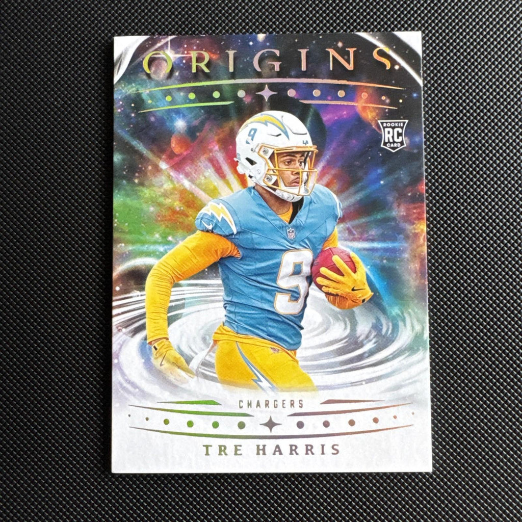 Panini Origins 2025 Tre Harris Rookie RC Chargers NFL Football Trading Card