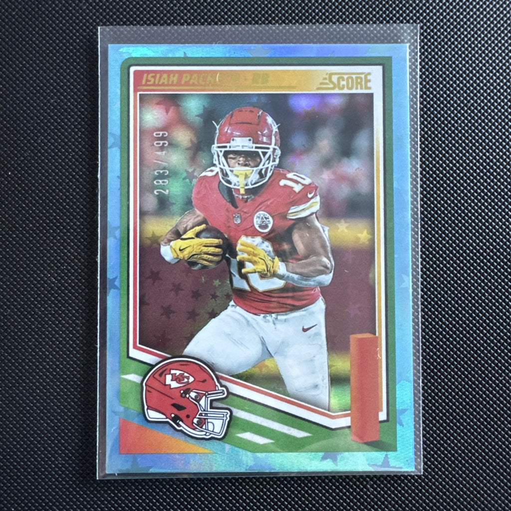 2025 Panini Score  Isiah Pacheco #278 Stars ✨283/499
