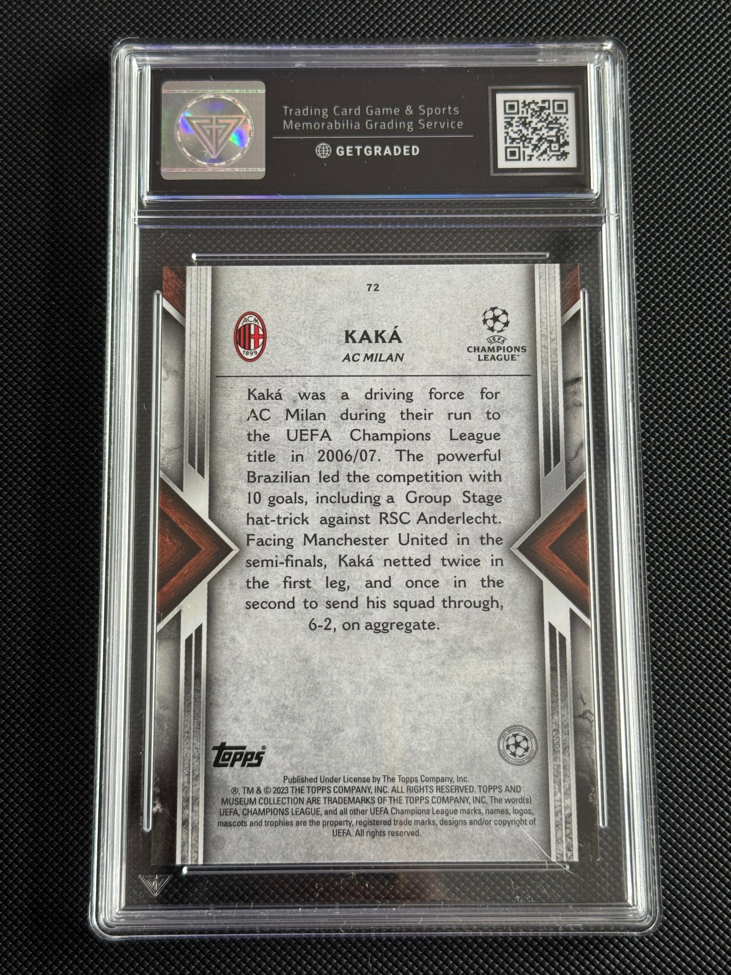 Kaka Getgraded Excellent 7