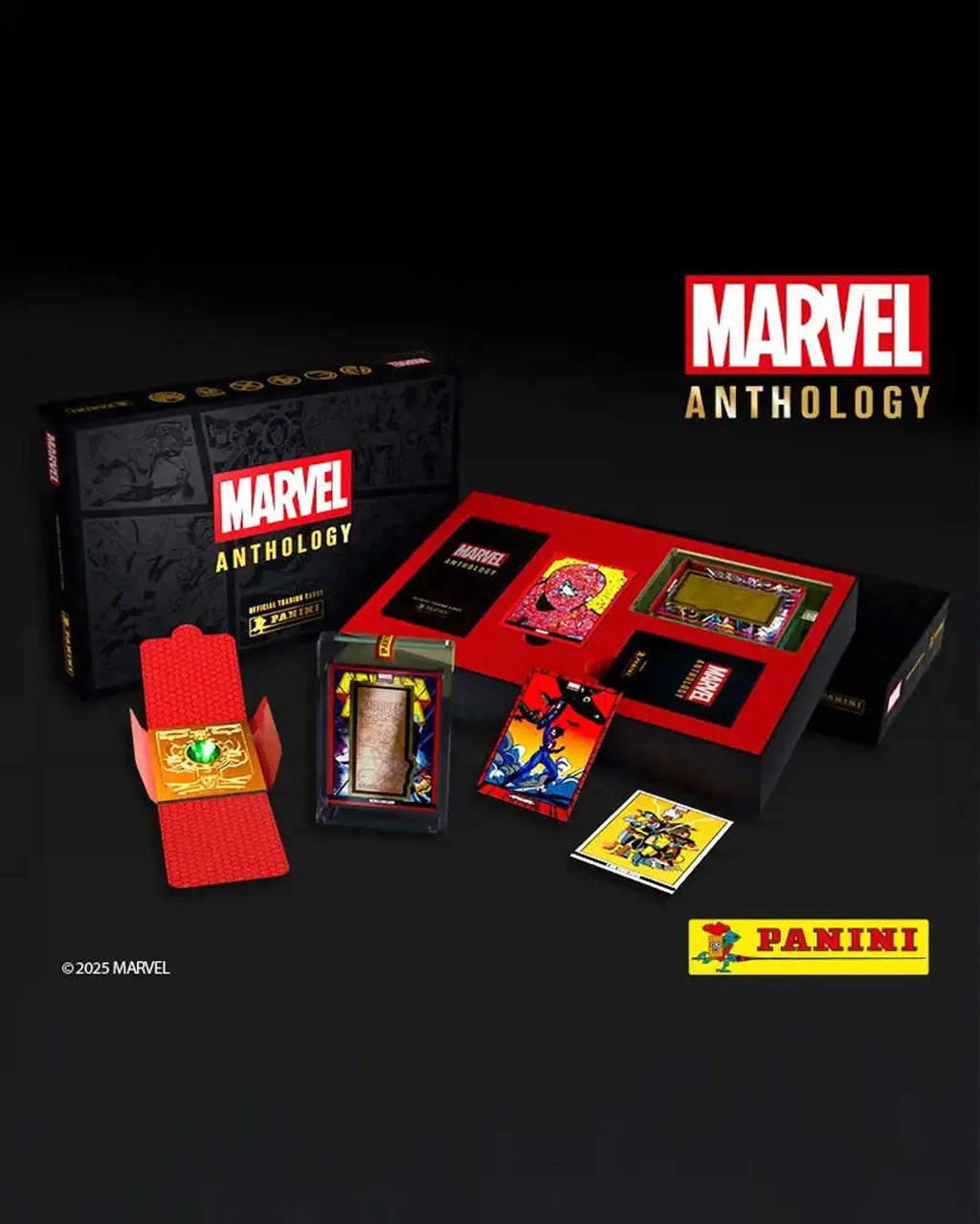 Panini Marvel anthology Trading Card Treasure Box PRE-ORDER UK RELEASE 18/12/2025